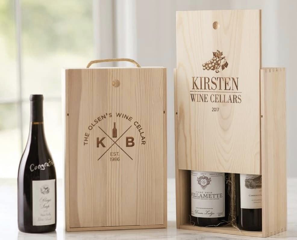 Hộp Gỗ Đựng Rượu